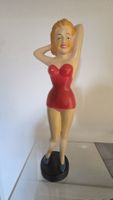 Marylin Figur Keramik, 60 er Jahre, höhe 46 cm