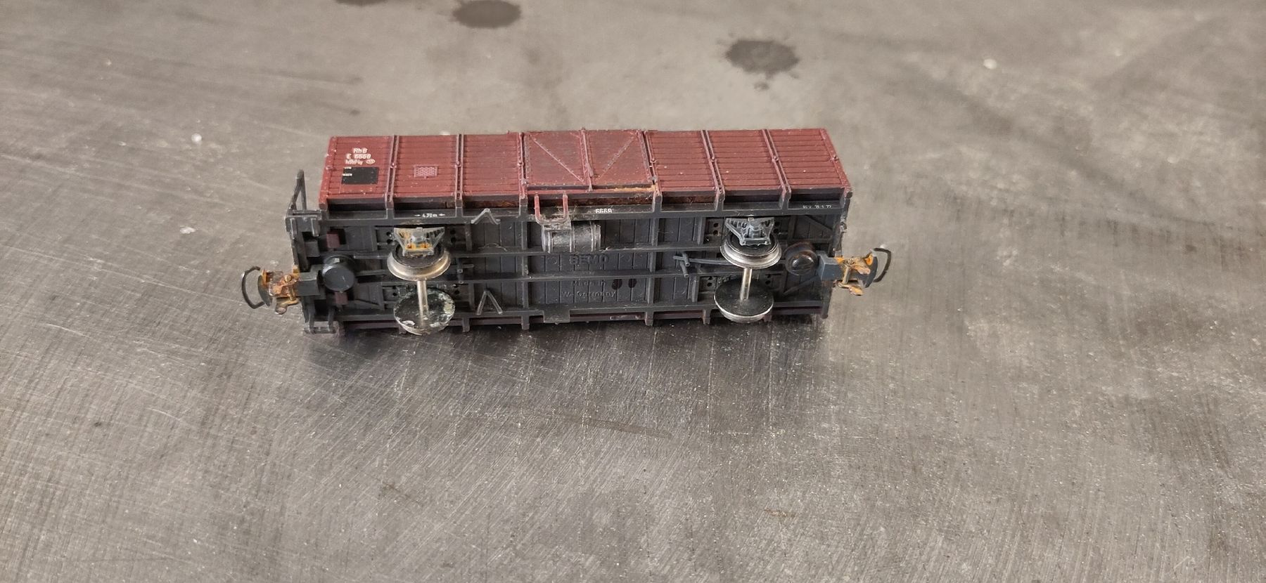 Bemo Modelleisenbahnen: Bemo HOm RhB Güterwagen Hochbord – Gebraucht aus Liebefeld von robi15blue 5
