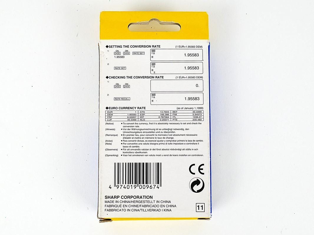 Sharp Taschenrechner: Sharp elektronischer Taschenrechner – Neu (gemäss Beschreibung) aus Urtenen-Schönbühl von Restwert_Schoenbuehl 4