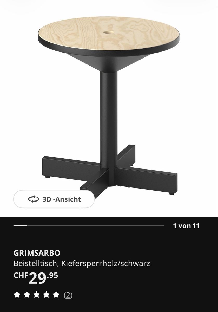 Nachttische: 2x GRIMBSABRO IKEA Nachttisch – Neu (gemäss Beschreibung) aus Zürich von dew_hx77 1