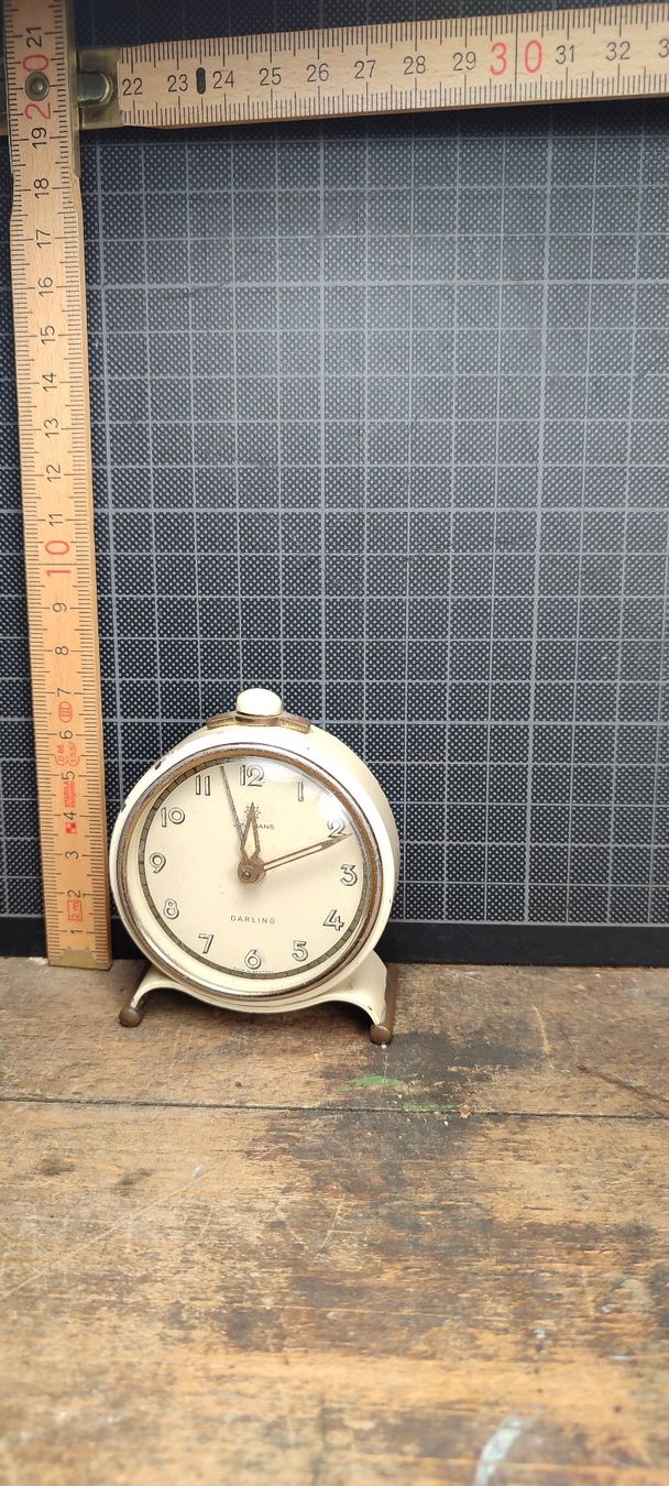 Junghans Wecker: Wunderschöner alter Wecker Nr73 Junghans DARLING – Gebraucht aus Gelterkinden von MYSTOREFORYOU4460 7
