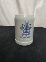 Krug Expo 1964 Schützengarten Vintage Steingut H15cm gut