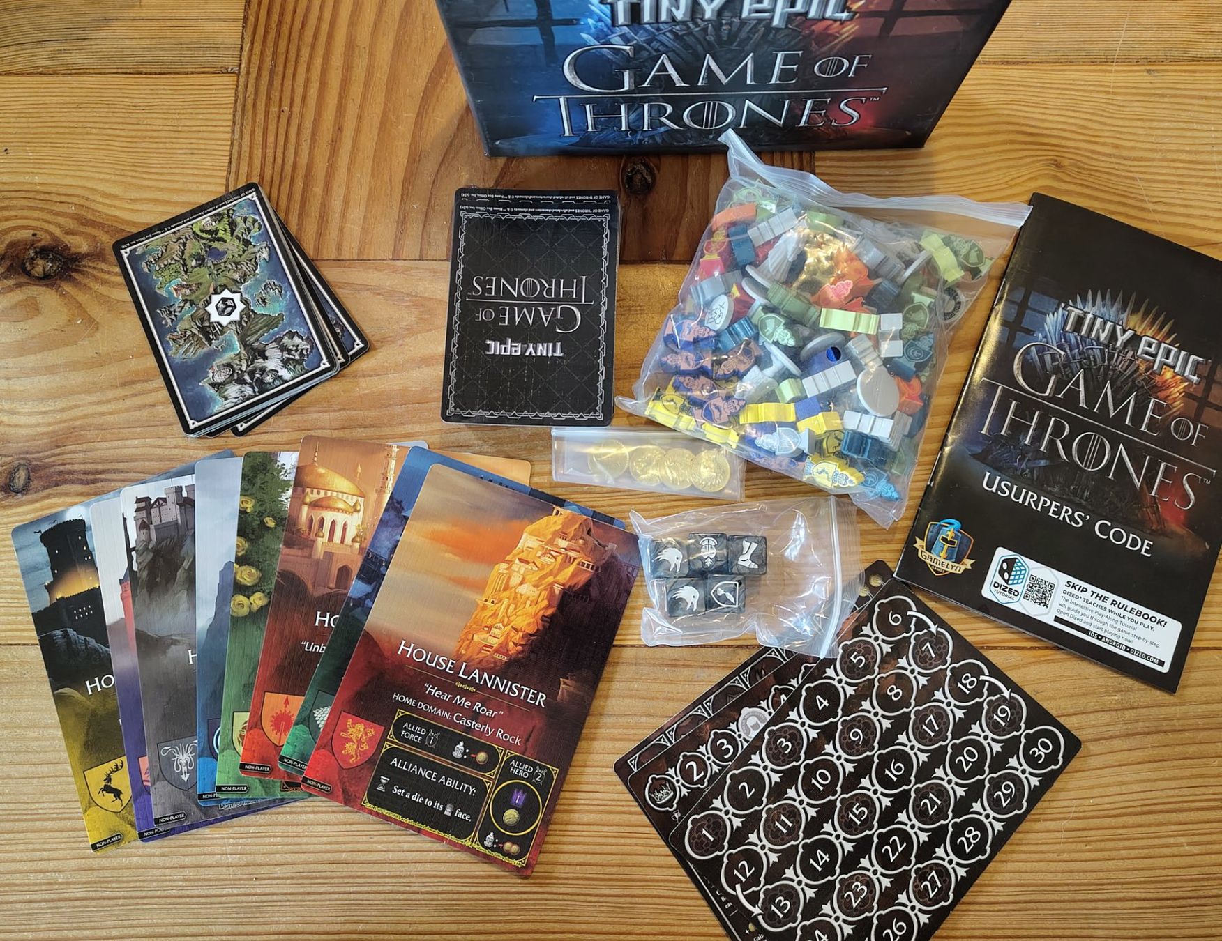 Giochi: Tiny Epic Game of Thrones  - Usurpers' Code (English) – Nuovo (secondo la descrizione) da Bern venduto da syl_v6pb 2