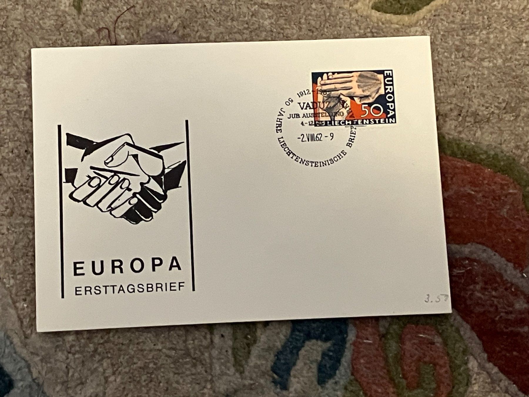 Alle Briefmarken: 1 Erstagsbrief LI  1962 – Neu (gemäss Beschreibung) aus Koblenz von Markenhimmel