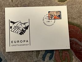 1 Erstagsbrief LI  1962