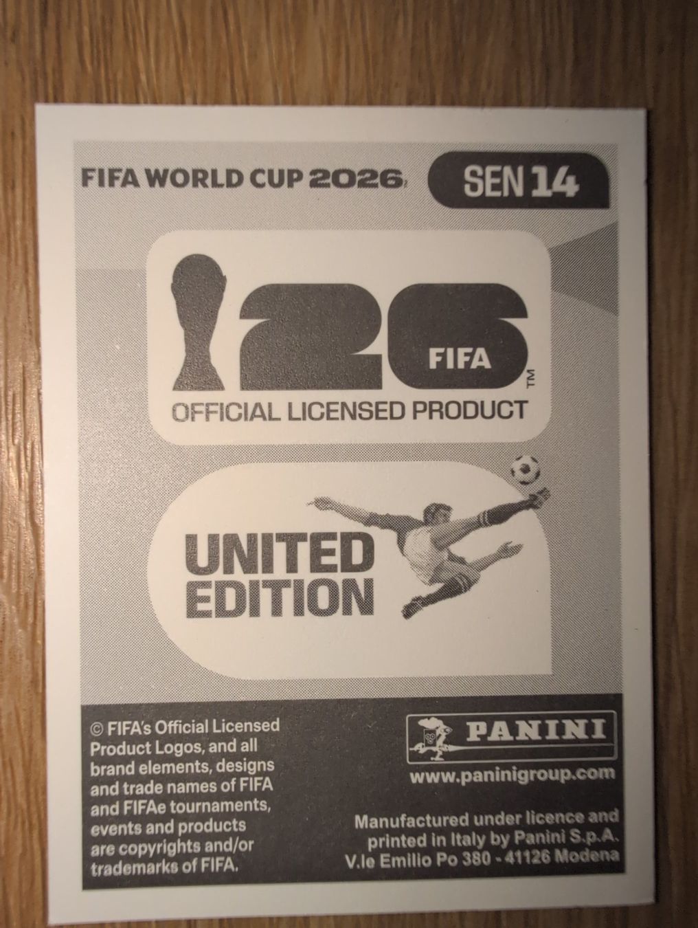 Panini Sammelbilder & Trading cards: Panini Stickeralbum SEN 14 – Neu (gemäss Beschreibung) aus Dübendorf von SomeEnd 1