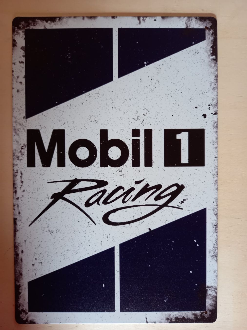 Ecriteaux: Mobil 1 Racing Blechschild – Neuf (Voir description) à Alberswil par mech350