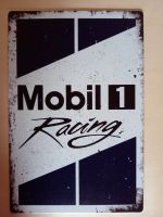 Mobil 1 Racing Blechschild