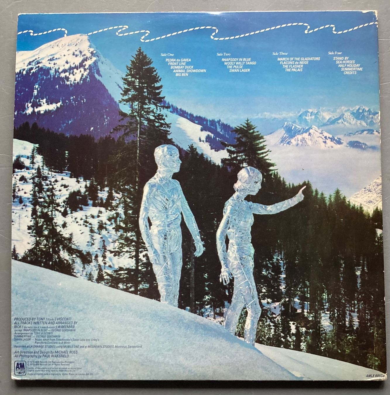 Schallplatten: RICK WAKEMAN - RHAPSODIES – Gebraucht aus Poliez-Pittet von Newtown-Records 1