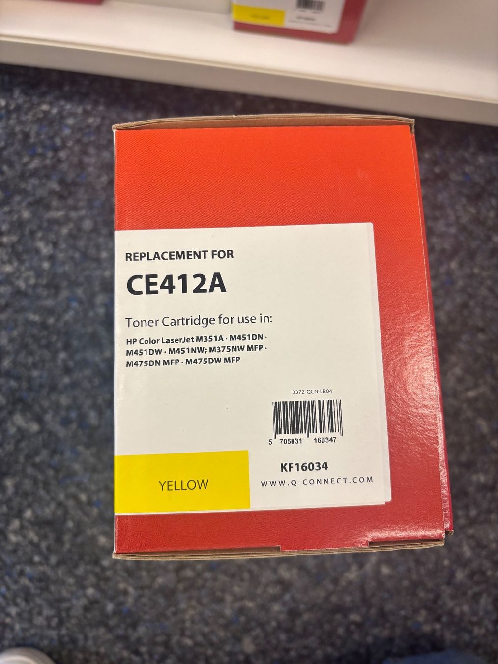 Druckerpatronen & Toner: Q-Connect Toner CE412A Yellow neu – Neu und originalverpackt aus Aarau von ric_j2fq 1