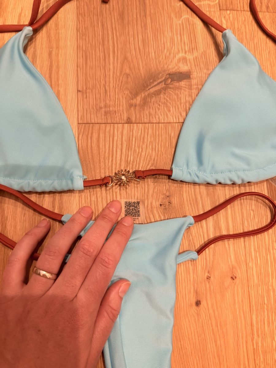 Costumi da bagno & Bikini: Bikini hellblau Grösse S neu mit Etikett – Nuovo (secondo la descrizione) da Dotzigen venduto da White_Warrior 1
