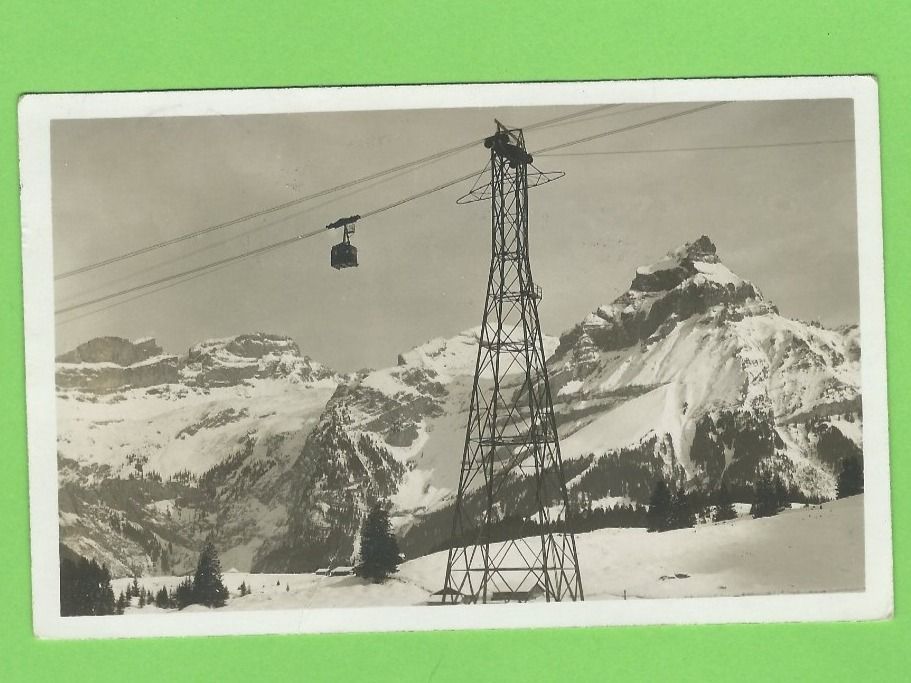Cartoline postali: Engelberg, Schwebebahn Gerschnialp-Trübsee – Usato da Zürich venduto da t24_de