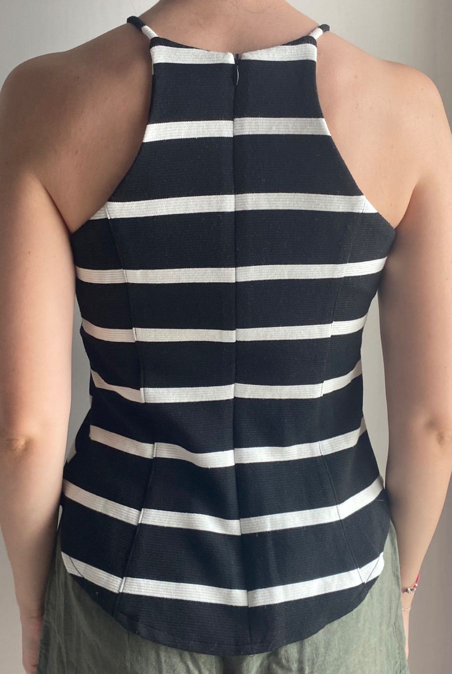 Tops: Top schwarz weiss gestreift Grösse S – Gebraucht aus Altendorf von Jeshy15 1