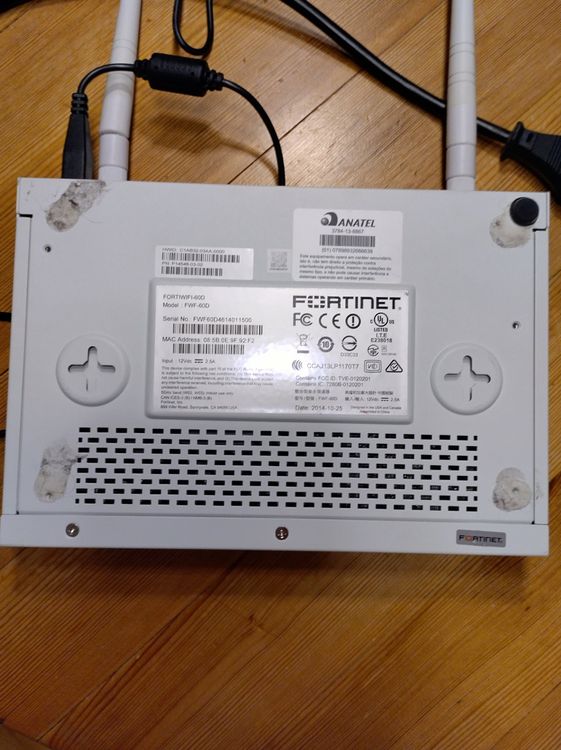 Fortinet 60D Router Firewall (Gebraucht) in Sirnach für CHF 46 – mit ...