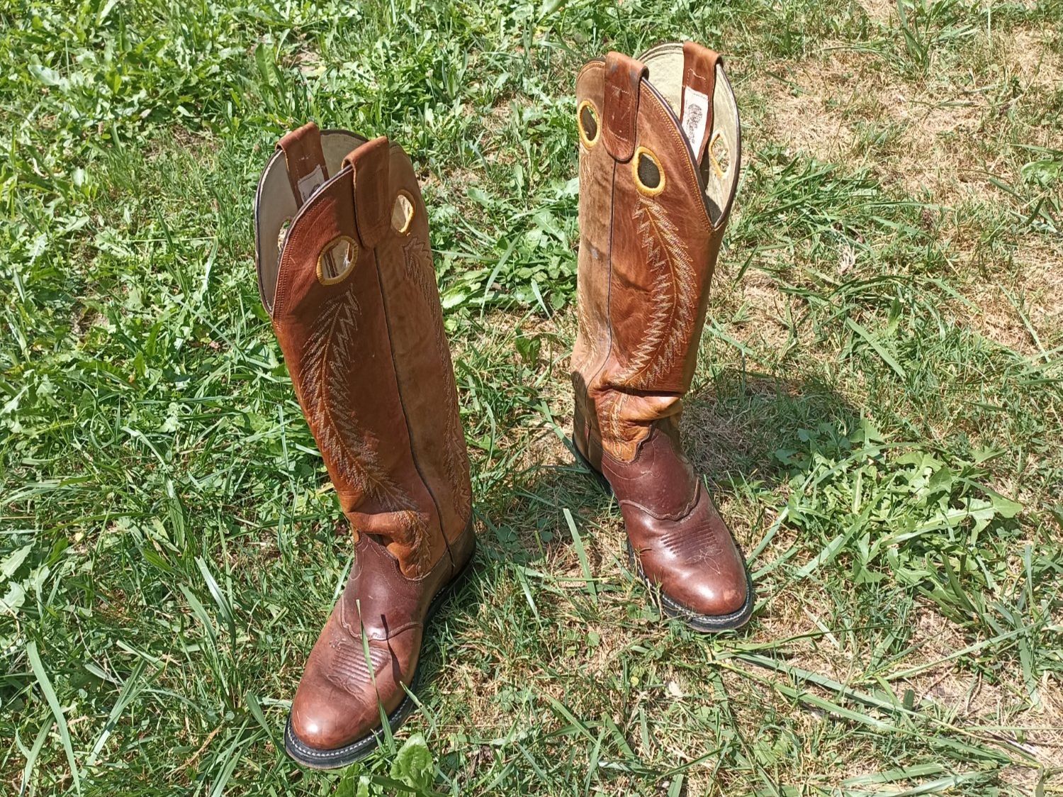 Herrenschuhe: Cowboy Lederstiefel, Grösse 38-39 – Gebraucht aus Neuhausen von ani_gvm8