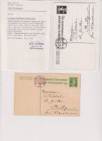 Seltener Flugpoststempel !! Befund Bohler !Top Erhaltung !