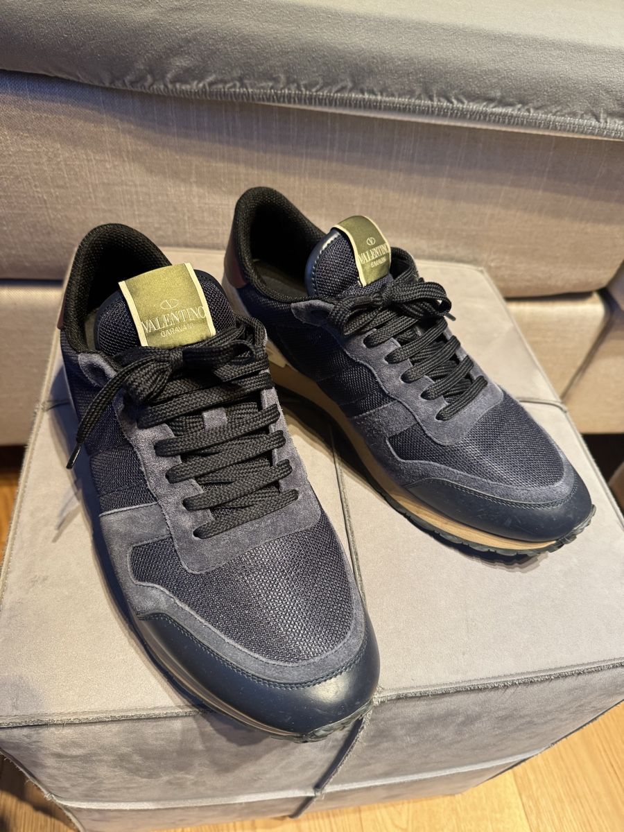 Valentino Herrenschuhe: Valentino Garavani Sneaker, 43, blau – Gebraucht aus Meggen von Pilatus051