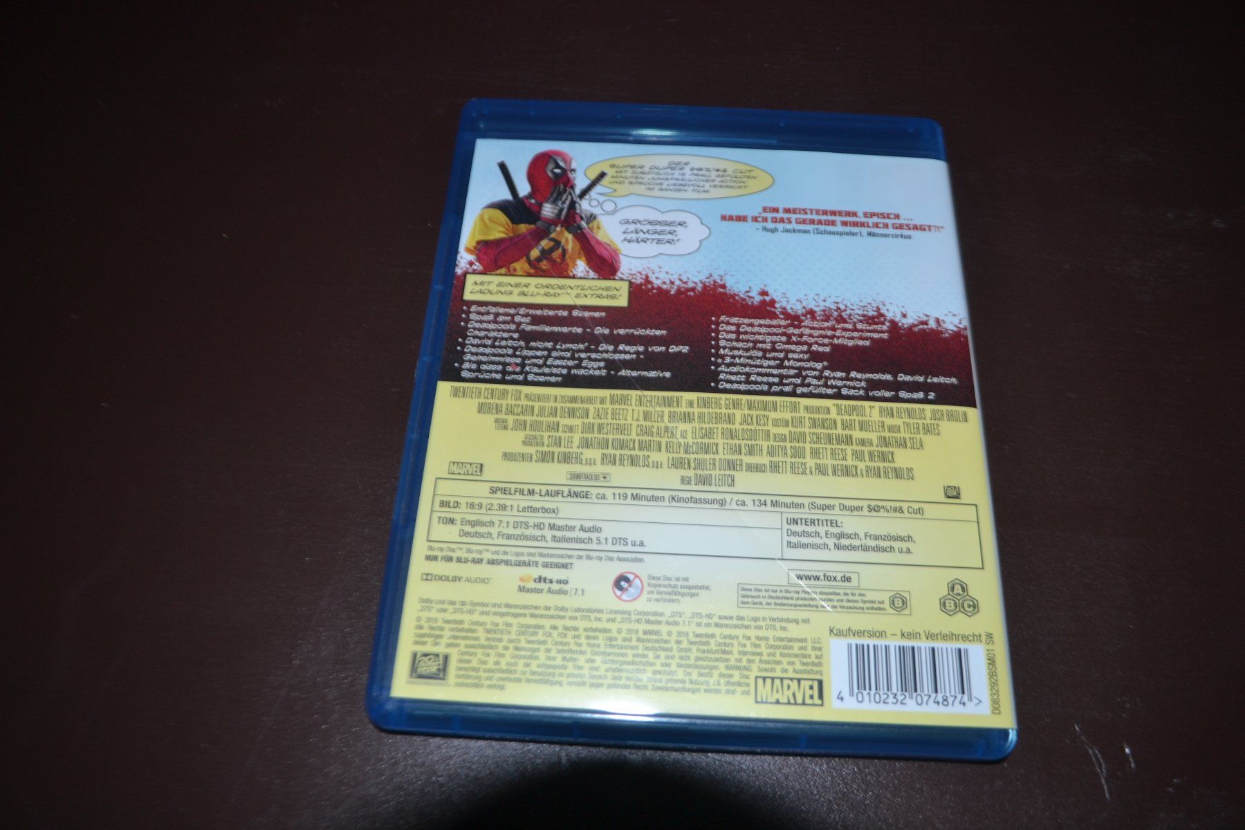 Alle DVDs: Deadpool 2 Super Duper Cut – Gebraucht aus Laupen ZH von chefdom 1