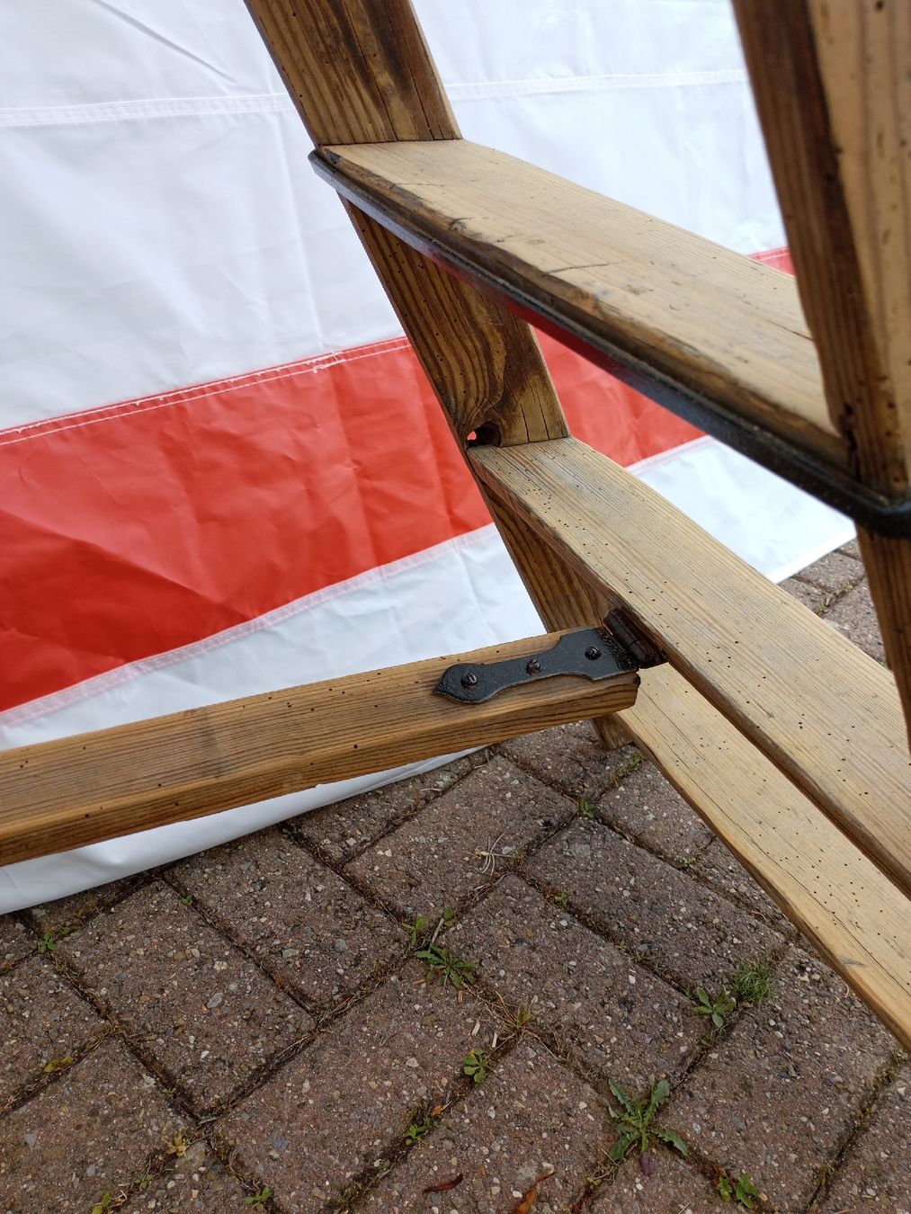 Échelle ancienne en bois - Bricolage