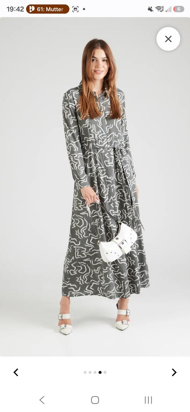 Vestiti: Maxikleid mit Muster Grösse S langarm – Usato da Zürich venduto da nara13 3