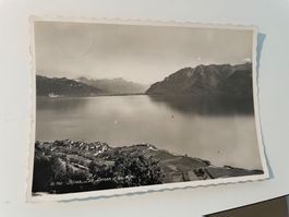 Alte Ansichtskarte Rivaz, Genfersee, ca. 1929, Rarität!