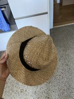 Cappello paglia AQUA DI MARE taglia 58 unisex nuovo