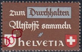 254.2.** Pf. helle Stelle über der Wertziffer rechts