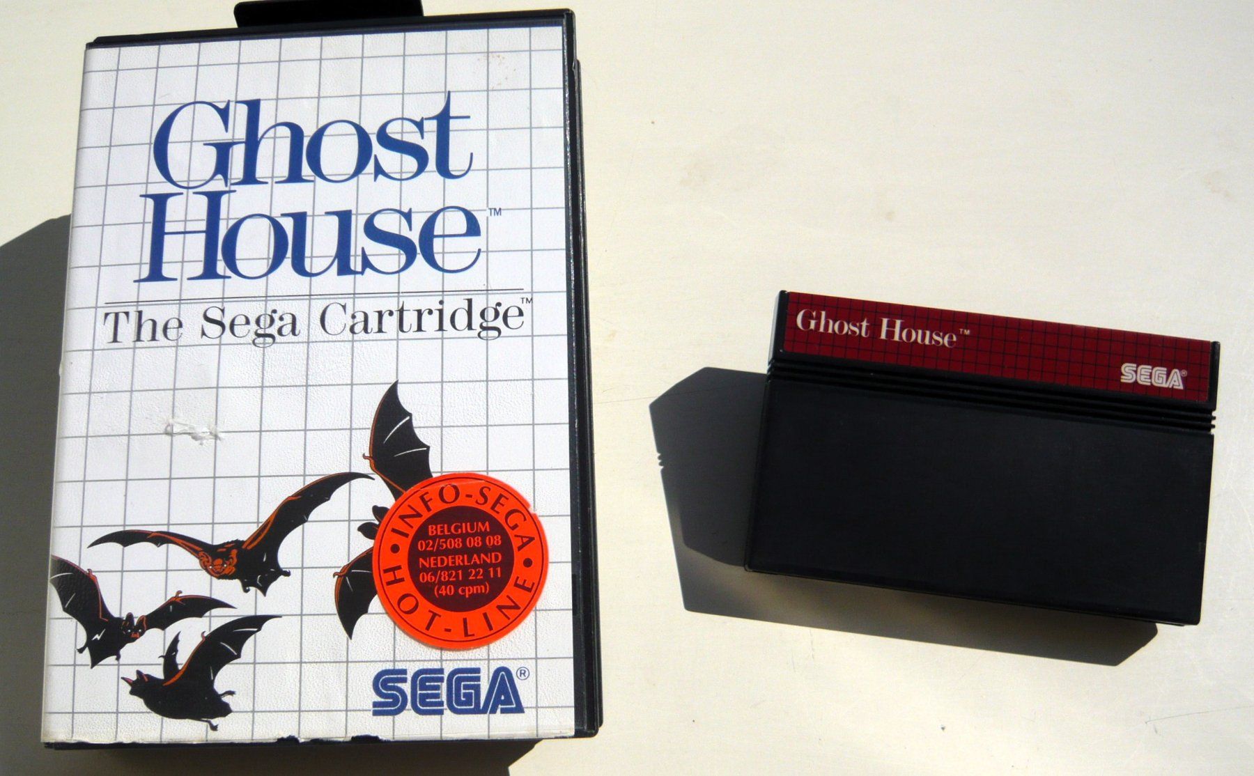 Sega Giochi: SEGA Master System : Ghost House - 1986 - Vintage – Usato da Onex venduto da Jaguar1986 1