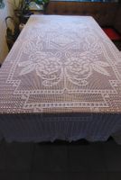 Sehr schöne Alte  Handgemachte Tischdecke