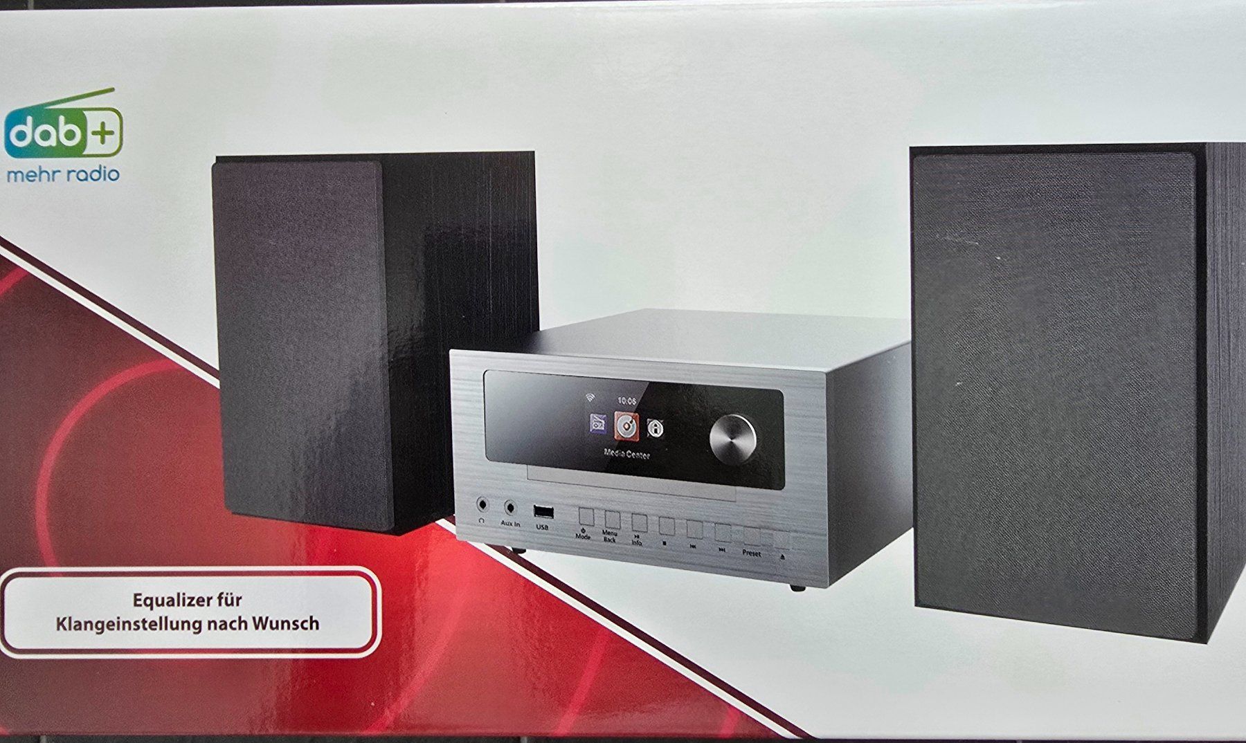 Lettore multimediale & Streamer: Micro-Stereoanlage mit Web-Radio, DAB+, FM, Bluetooth u.s.w. – Usato da Urtenen-Schönbühl venduto da 3322Diego