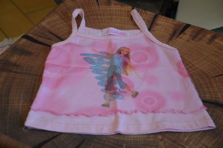 TAILLE 86 - TOP BARBIE