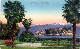 SCHIFFSPOST LAGO MAGGIORE ISOLA BELLA NACH BERN - DA84