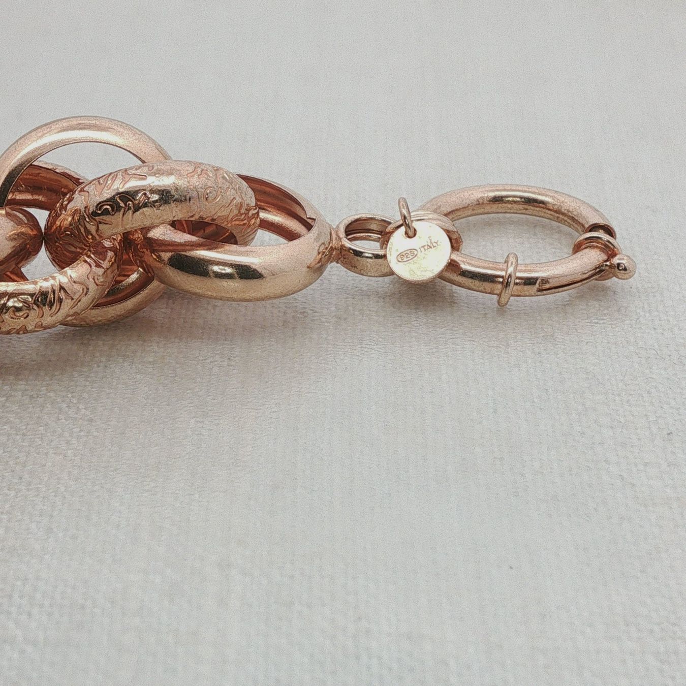 Olga Ribler Bracciali & Braccialetti: Statement Armband Sterling Silber rosevergoldet – Nuovo (secondo la descrizione) da Luzern venduto da Schmuckoutlet 2