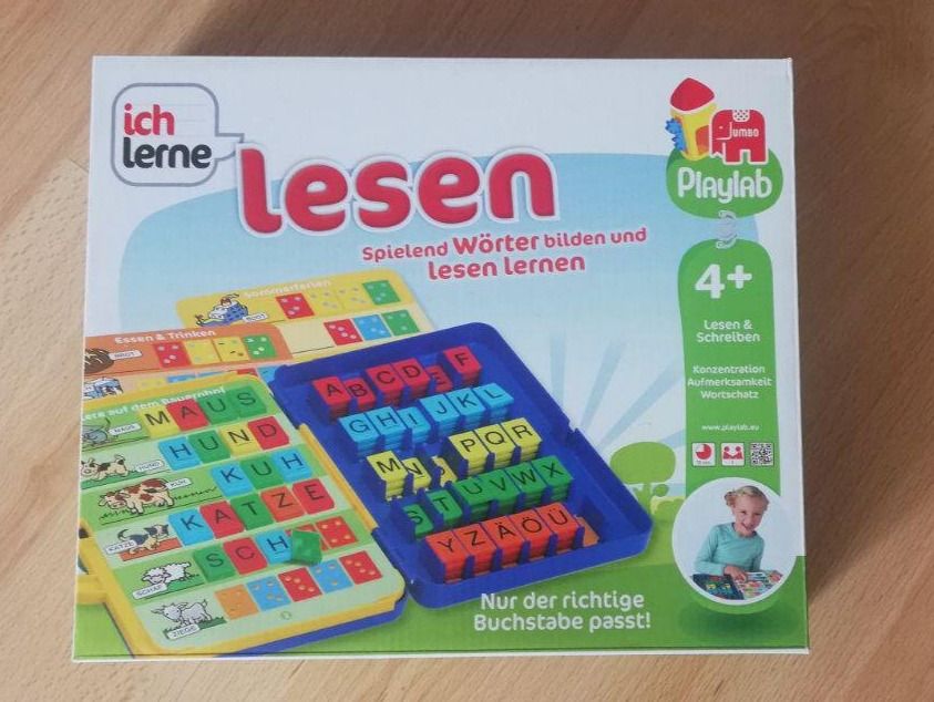 Spiele: Lernspiel "Lesen lernen" von Playlab – Gebraucht aus Bühler von Frohkost