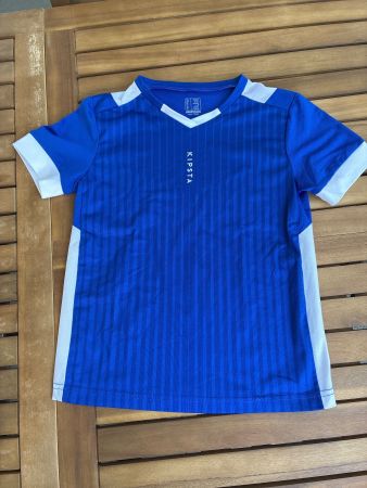 Sporttrikot, blau, gebraucht, Gr 125-132