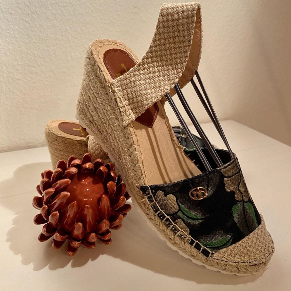 Scarpe da donna: Roccobarocco Keilabsatz Espadrilles, Sommer Look, Grösse 37 – Nuovo e nell'imballaggio originale da Schlieren venduto da bingo33 1