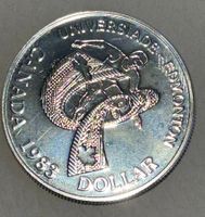 Kanadische Gedenkmünze: 1-Dollar-Silberdollar von 1983