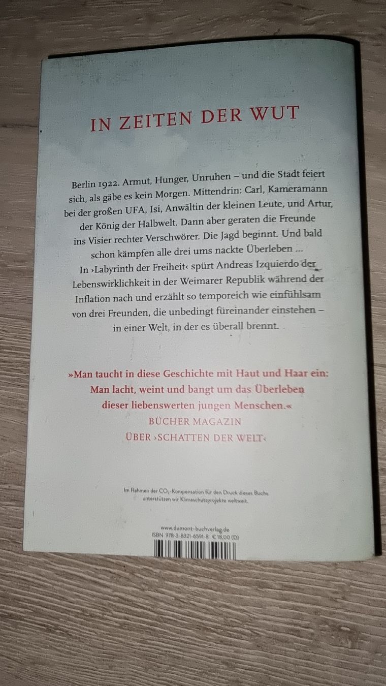 Libri: Labyrinth der Freiheit Band 3 – Usato da Wigoltingen venduto da Zuckerfee84 1