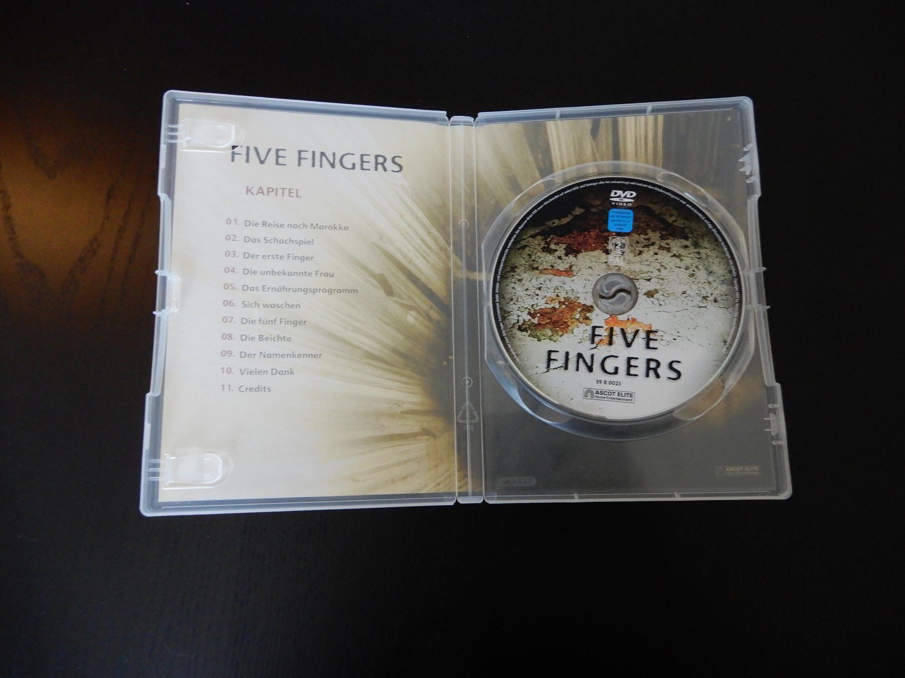 Tutti i DVDs: Five Fingers – Usato da Erstfeld venduto da Uhu1980 1