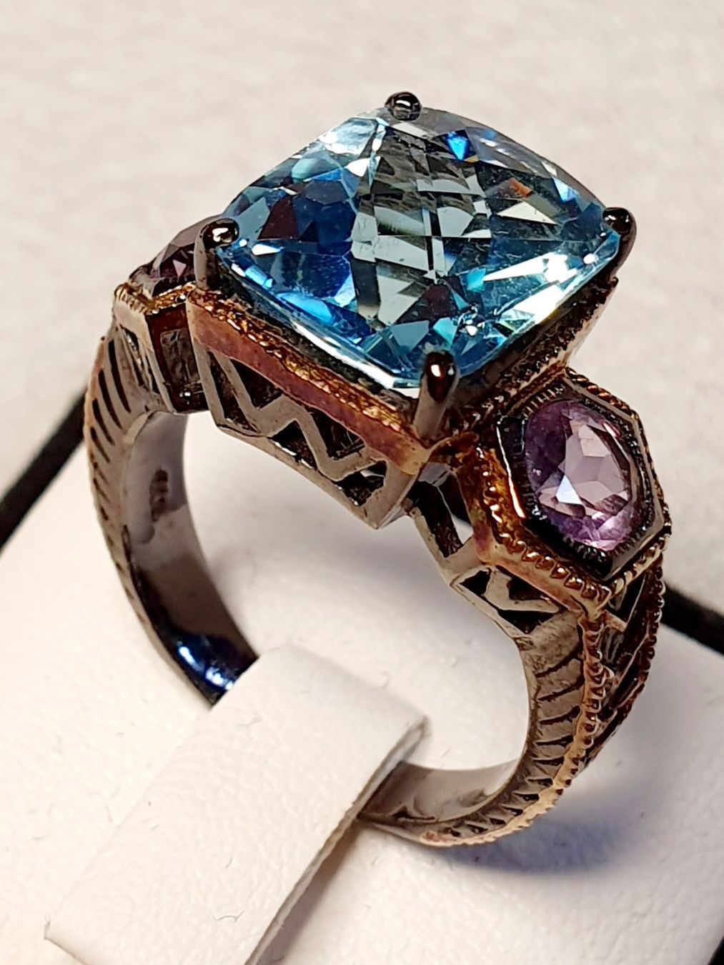 Anelli: Edelstein Fingerring – Nuovo (secondo la descrizione) da Zürich venduto da adriben 7