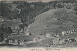 Dicken (St.Gallen) Feldpoststempel 1911