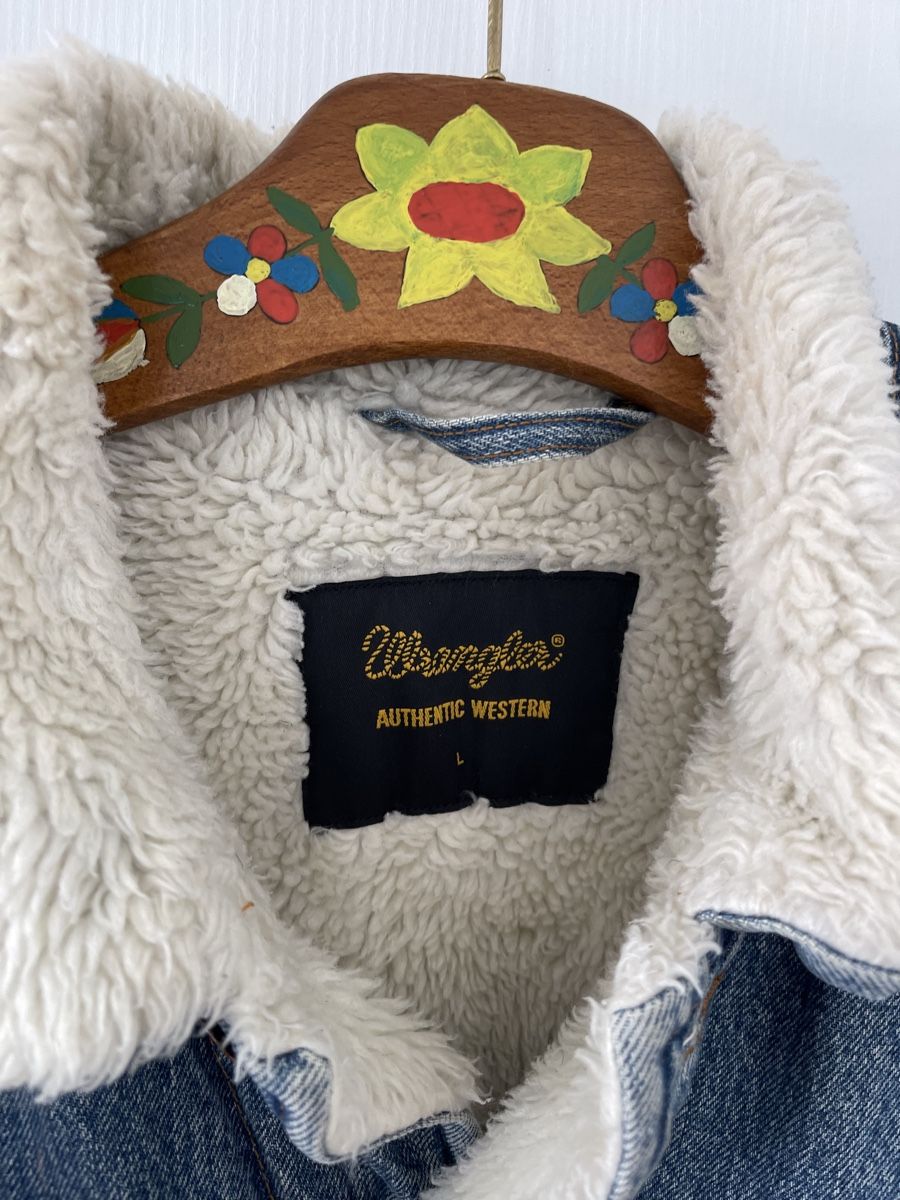 Giacche: Wrangler Vintage Jeans Jacke mit Teddyfutter, Gr. L, – Nuovo (secondo la descrizione) da Wetzikon ZH venduto da Jan_wojt 3