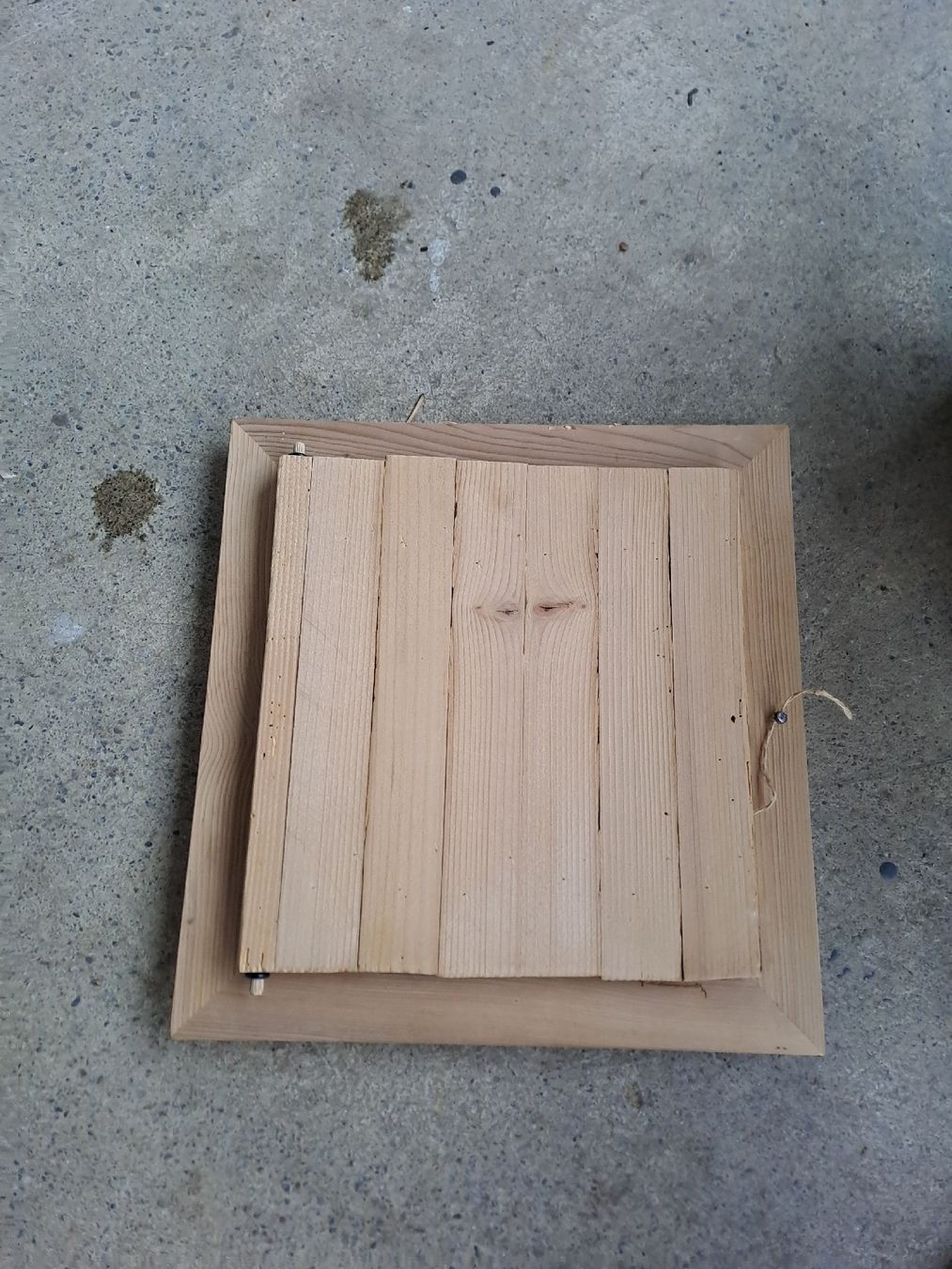 Cornici: Bilderrahmen Altholz -  Upcycling mit Wurmlöchern selbstgem. – Nuovo (secondo la descrizione) da Steinerberg venduto da mat_h2m5 1