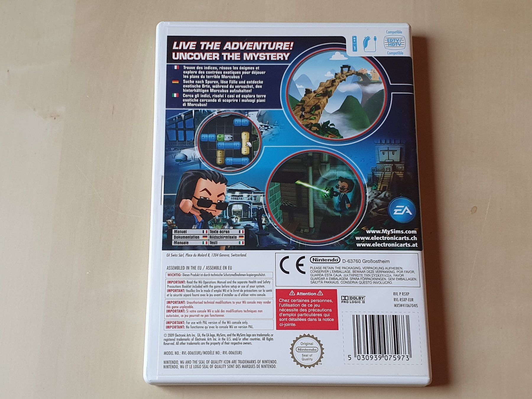 Nintendo Giochi: My Sims Agents – Usato da Stansstad venduto da collectorsshop 1
