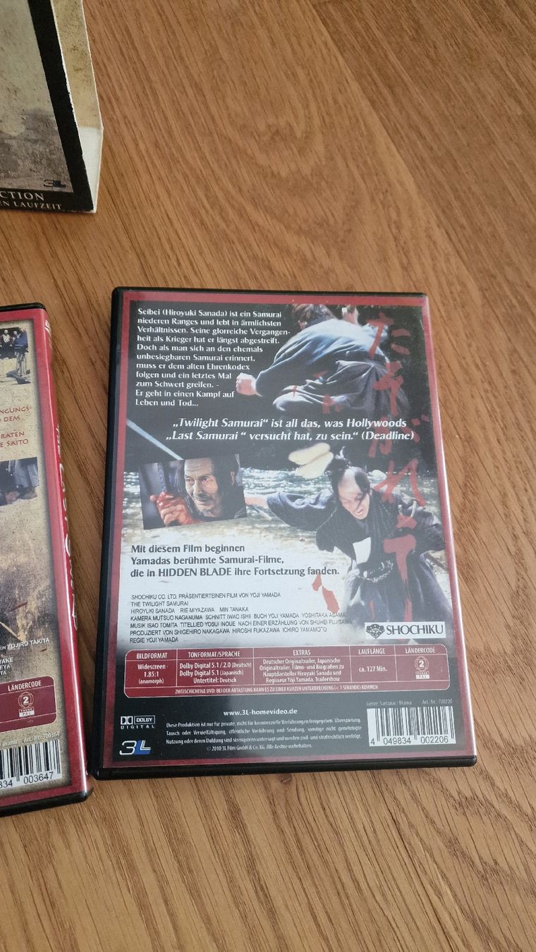 Tutti i DVDs: Samurai Legends 3 Disc Collection DVD Box Set Rare Sammlung  – Usato da Urtenen-Schönbühl venduto da Saints67 8