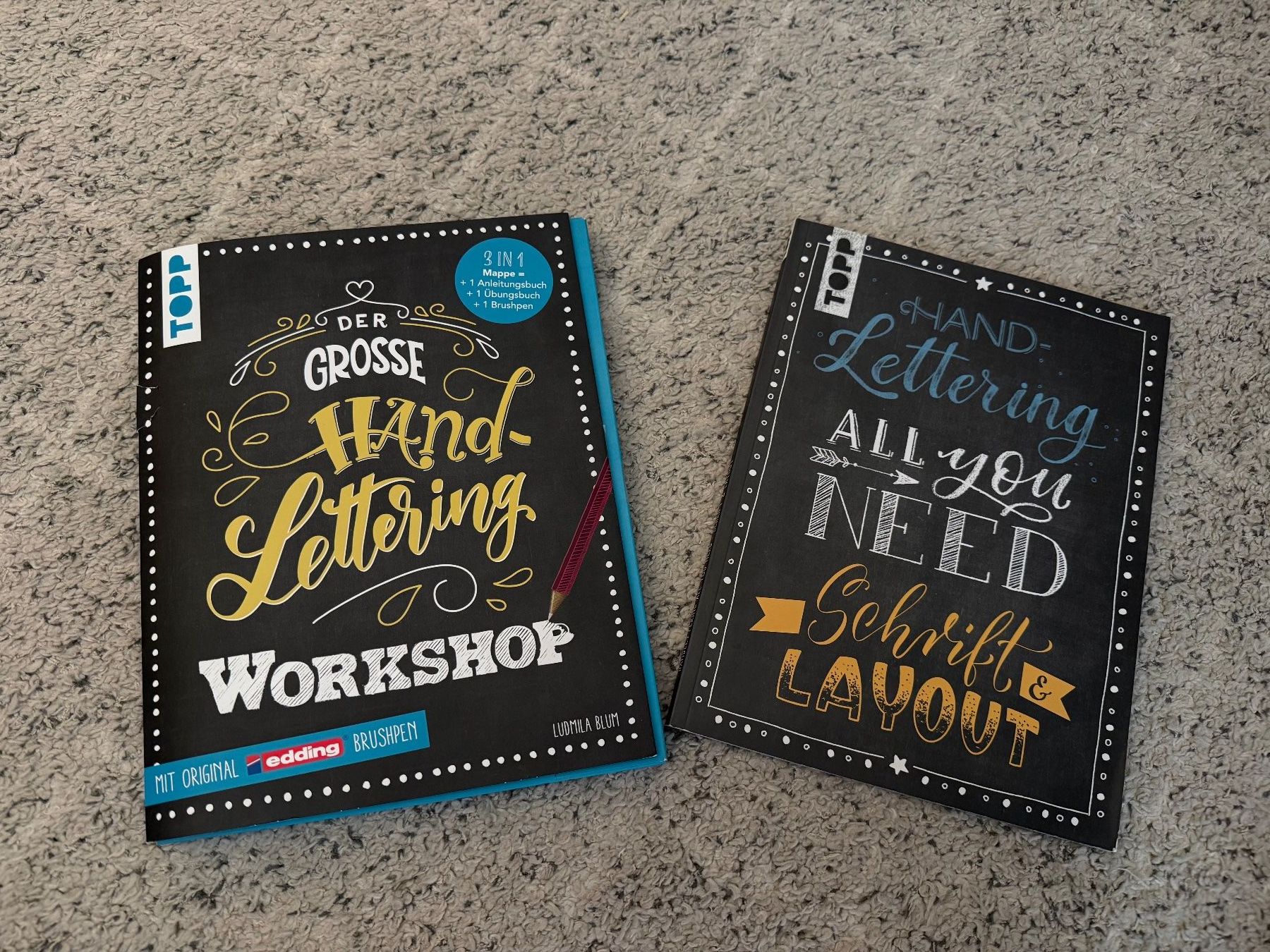 Livres: TOPP Hand Lettering Workshop Buch Set NEU – Neuf (Voir description) à Zürich par pire01 2