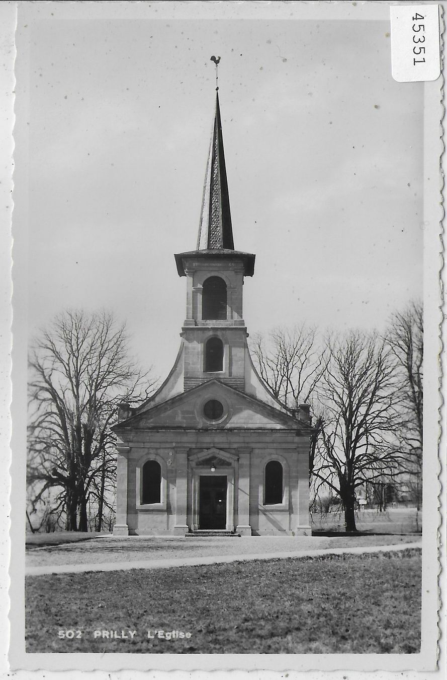Cartoline postali: Prilly - l'Eglise – Usato da Ettingen venduto da Kartenplanet