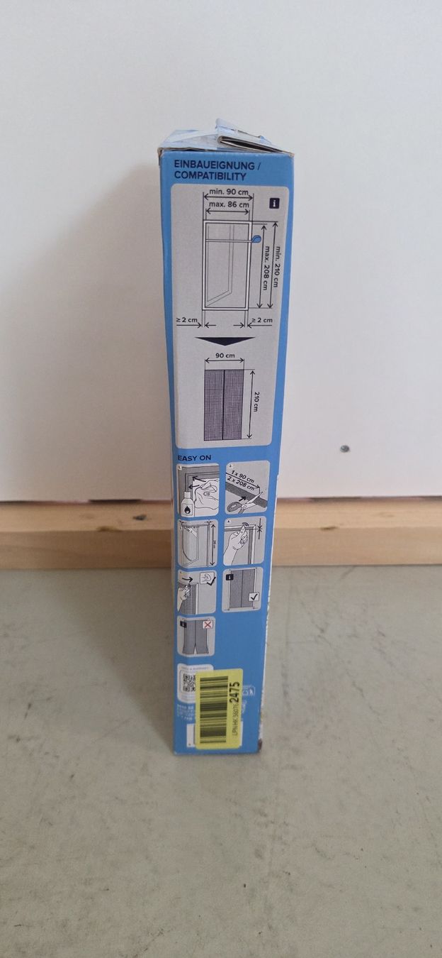Tesa Tende: tesa Insect Stop Magnetvorhang 90x210 cm – Usato da Küssnacht am Rigi venduto da _DealFactory_ 1