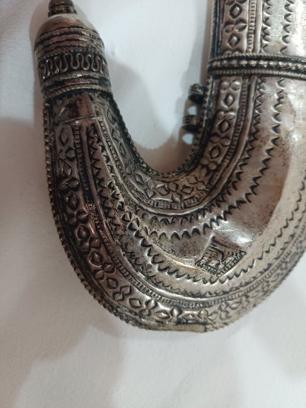 Besteck: Dschambija, Jemenitischer Krummdolch Griff Scheide in Silber – Gebraucht aus Luzern von IG_Arbeit 5