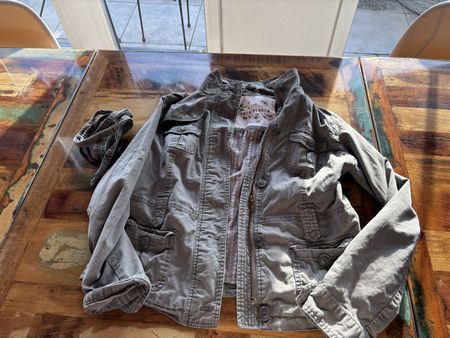 Übergangsjacke in Gr. 36 | Baumwolle